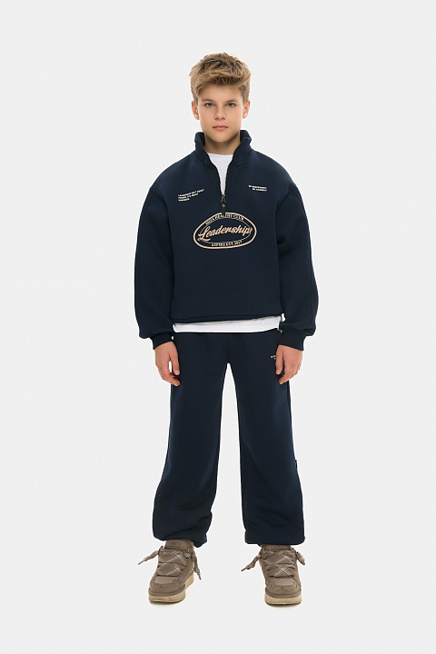 Костюм утепленный с воротником-стойкой