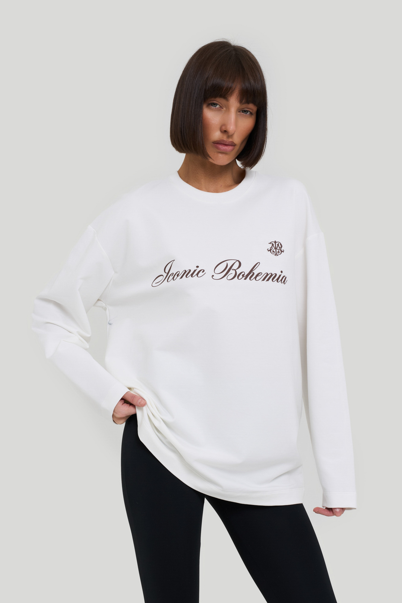 Свитшот OVERSIZE (S/M молочный)
