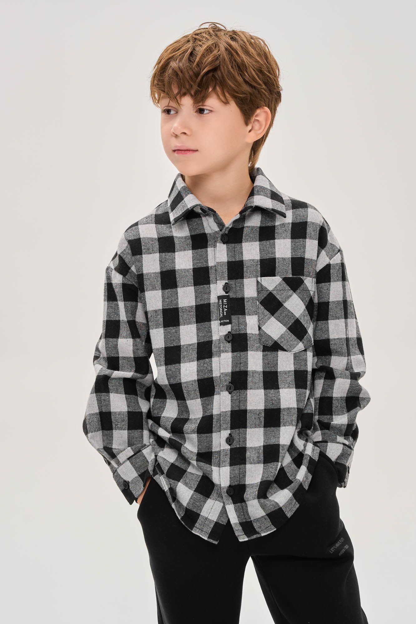 Рубашка (110 черный)