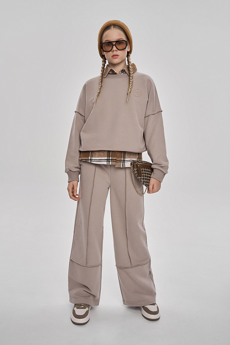 Костюм из футера