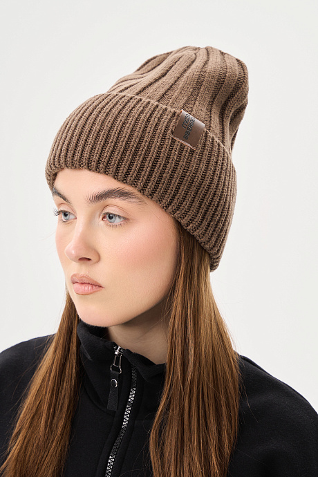 Шапка полушерстяная