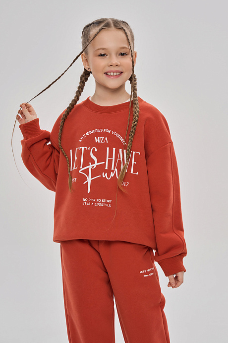 Костюм из футера