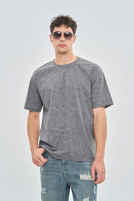 Футболка с эффектом вываренности