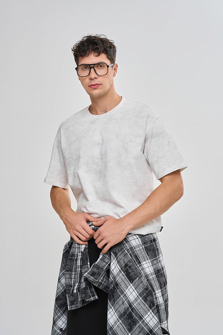 Футболка с эффектом вываренности