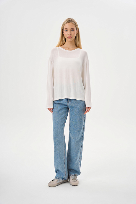 Лонгслив viscose organic