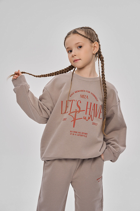 Костюм из футера