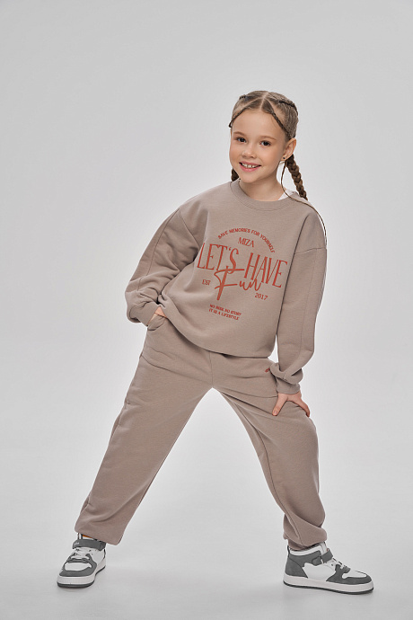 Костюм из футера