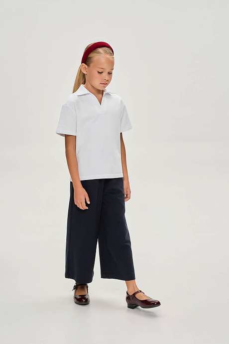 Брюки укороченные