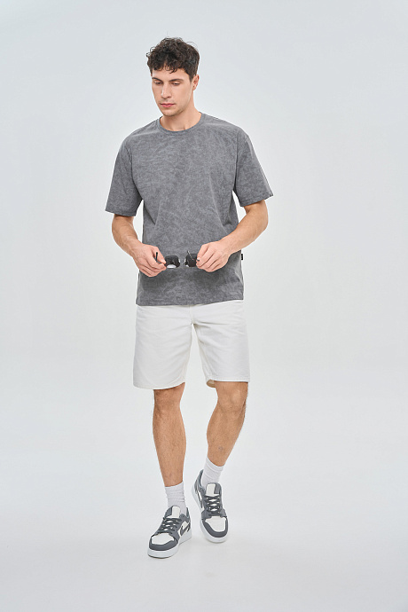 Футболка с эффектом вываренности