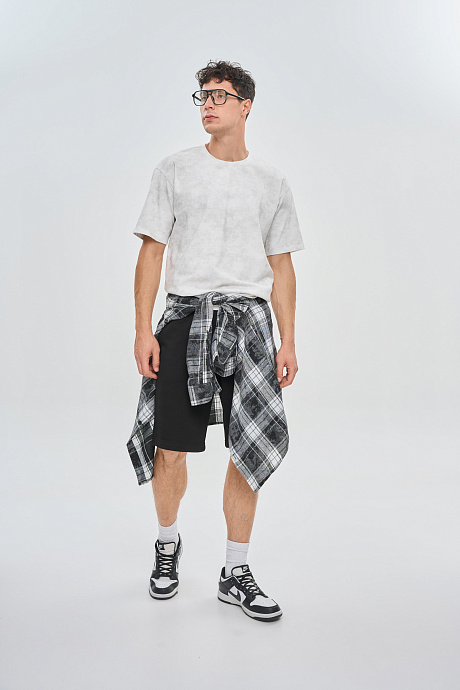 Футболка с эффектом вываренности