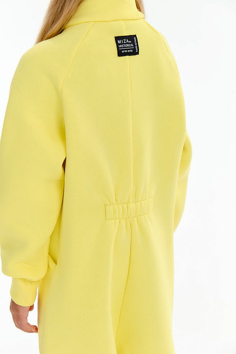 Комбинезон из футера с начесом