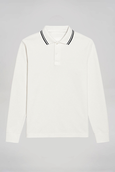 Рубашка поло с длинным рукавом