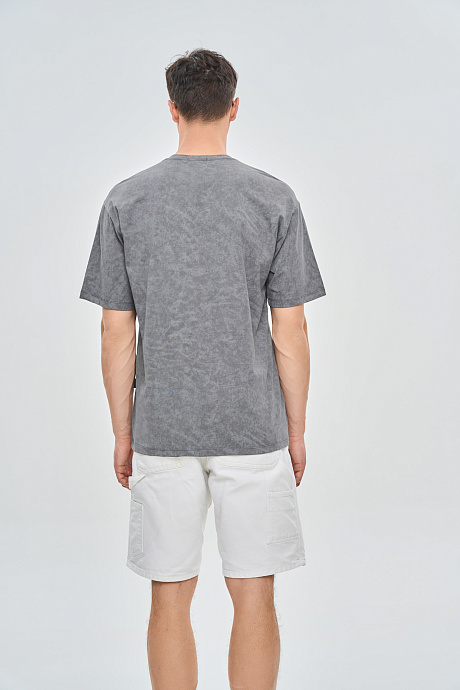 Футболка с эффектом вываренности