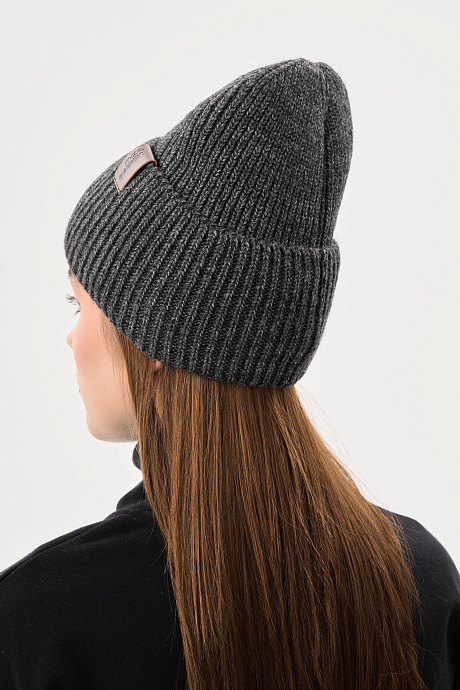 Шапка полушерстяная флисовым подкладом
